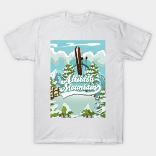 Attitash Mountain ski T-Shirt